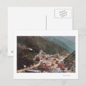 Uitzicht van de Hecla-mijn die de Canyon omlaag ki Briefkaart (Voorkant / Achterkant)