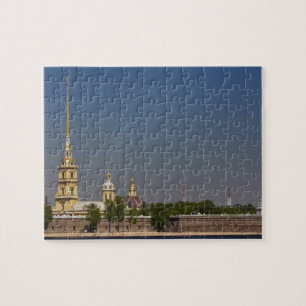 Uitzicht van de heiligdommen Peter en Paul Cathedr Legpuzzel