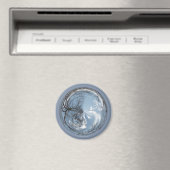 uitzicht van de hemel met eikenboom magneet (Insitu (Vaatwasser))