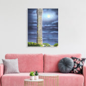 Uitzicht van de herdenkingsdag van Pilgrim bij nac Canvas Afdruk (Insitu (Woonkamer))