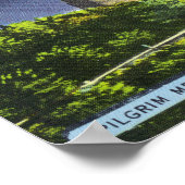 Uitzicht van de herdenkingsdag van Pilgrim bij nac Poster (Hoek)