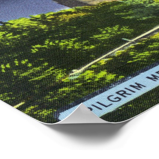 Uitzicht van de herdenkingsdag van Pilgrim bij nac Poster (Hoek)