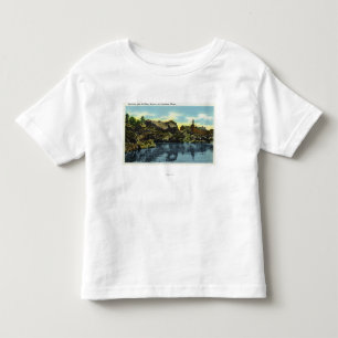 Uitzicht van de Herfst en het oude Man Kinder Shirts
