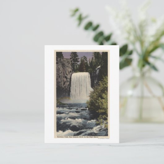 Uitzicht van de Herfsten van de San Joaquin Briefkaart (Staand voorkant)