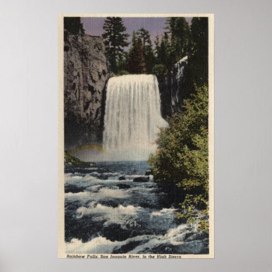 Uitzicht van de Herfsten van de San Joaquin Poster (Voorkant)