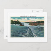 Uitzicht van de Herfsten van Niagara uit Prospect Briefkaart (Voorkant / Achterkant)