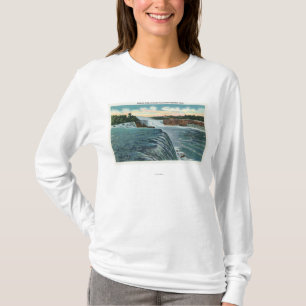 Uitzicht van de Herfsten van Niagara uit Prospect T-shirt