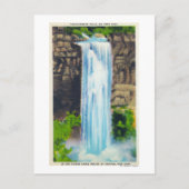 Uitzicht van de Herfsten van Taughannock Briefkaart (Voorkant)