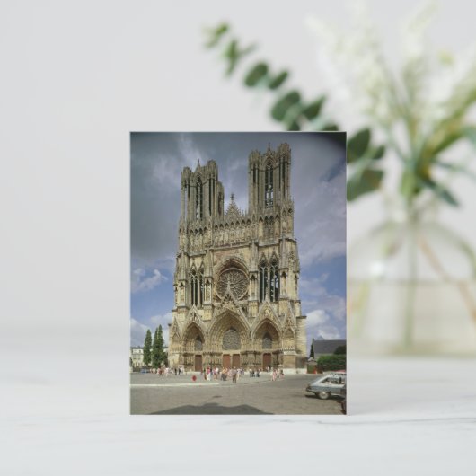 Uitzicht van de het westenvoorzijde briefkaart (Staand voorkant)