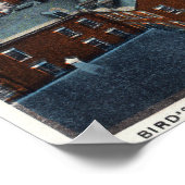 Uitzicht van de heuvels en het kanaal poster (Hoek)