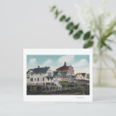 Uitzicht van de High School Hill, Residences Briefkaart (Staand voorkant)