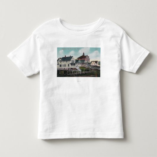 Uitzicht van de High School Hill, Residences Kinder Shirts (Voorkant)