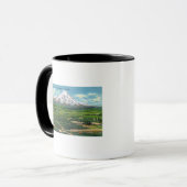 Uitzicht van de Hood, Valley en Mountain Mok (Voorkant links)
