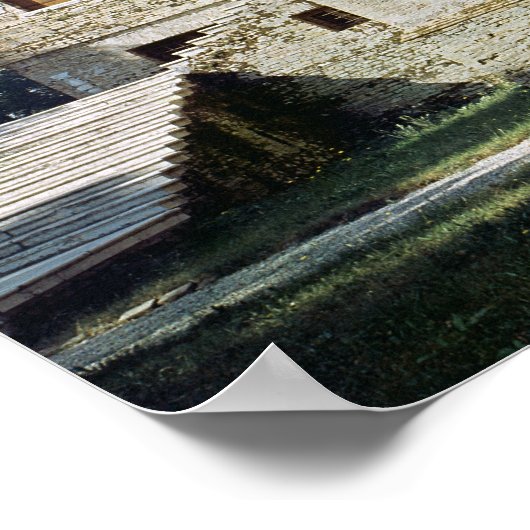 Uitzicht van de hoofdgevel, ingebouwd in 1559-60 poster (Hoek)