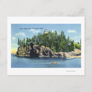 Uitzicht van de hoofdvuurtoren van de Owl 2 Briefkaart