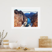 Uitzicht van de Hoover-dam Poster (Keuken)