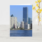 Uitzicht van de Horizon van Miami Kaart (Gele Bloem)