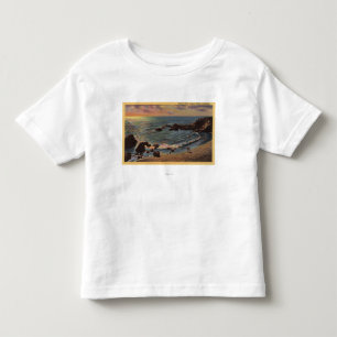 Uitzicht van de Houtcove Kinder Shirts