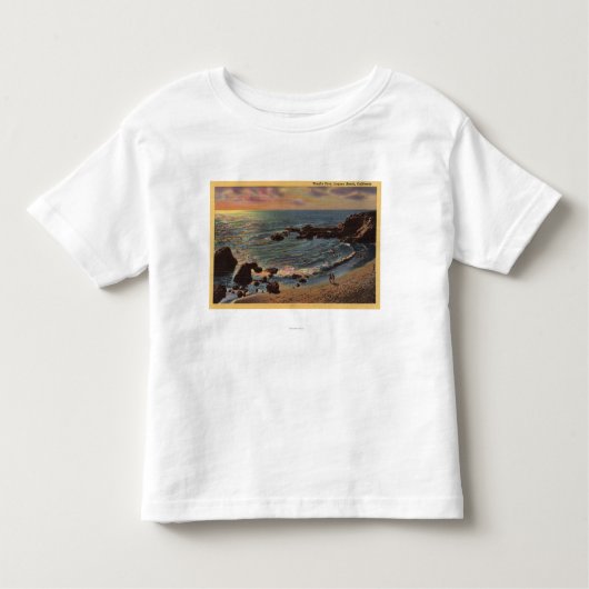 Uitzicht van de Houtcove Kinder Shirts (Voorkant)