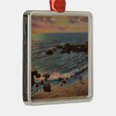 Uitzicht van de Houtcove Metalen Ornament (Rechts)