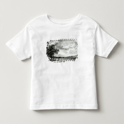 Uitzicht van de Hudson rivier de Pakepsey Kinder Shirts (Voorkant)