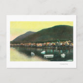 Uitzicht van de Indische stad Sitka, AK Briefkaart (Voorkant)