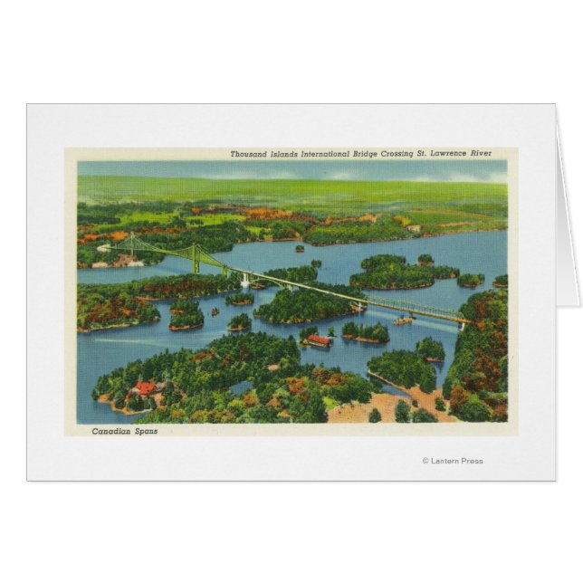 Uitzicht van de internationale brug (Voorkant Horizontaal)