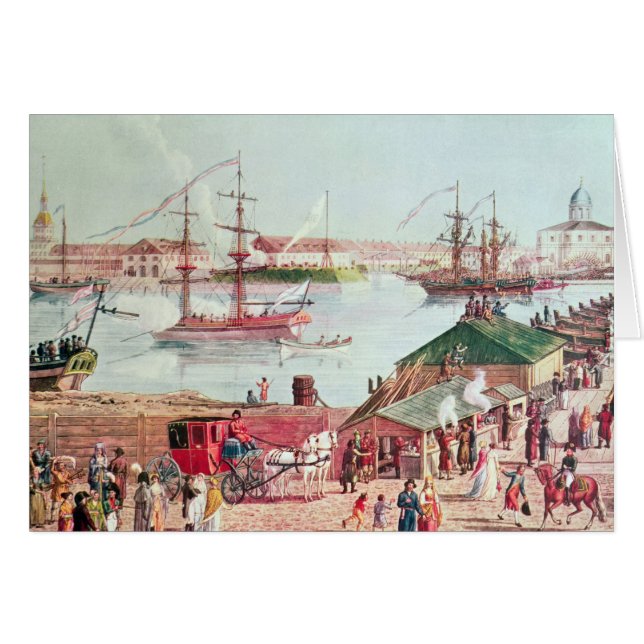 Uitzicht van de Isaac-brug (Voorkant Horizontaal)