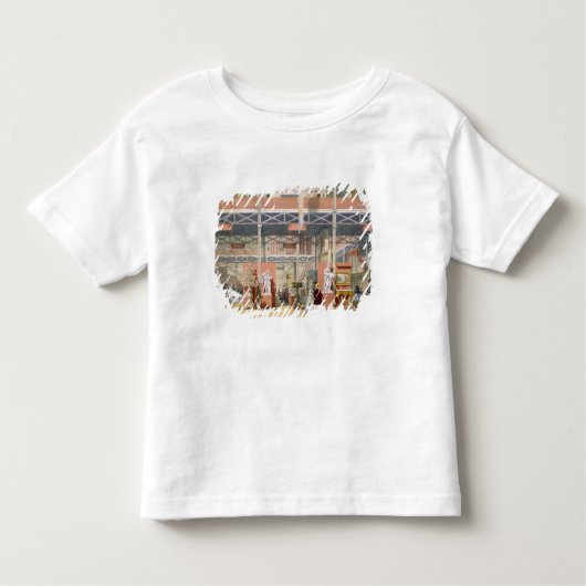 Uitzicht van de Italiaanse afdeling van de Grote t Kinder Shirts (Voorkant)