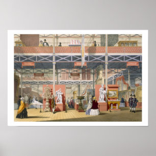 Uitzicht van de Italiaanse afdeling van de Grote t Poster