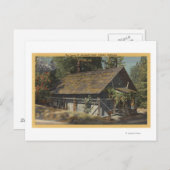 Uitzicht van de James W. Marshall Cabin Briefkaart (Voorkant / Achterkant)