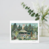 Uitzicht van de Japanse Tea Garden Briefkaart (Staand voorkant)