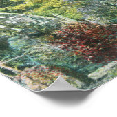 Uitzicht van de Japanse Tea Garden Poster (Hoek)