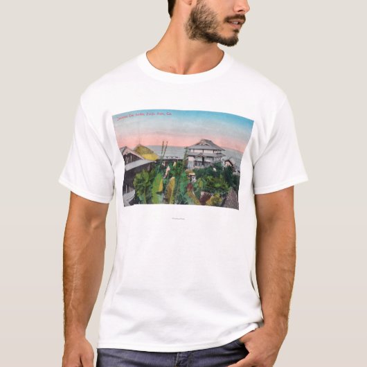 Uitzicht van de Japanse Tea Garden T-shirt (Voorkant)