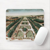 Uitzicht van de Jardin des Plantes Muismat (Met muis)