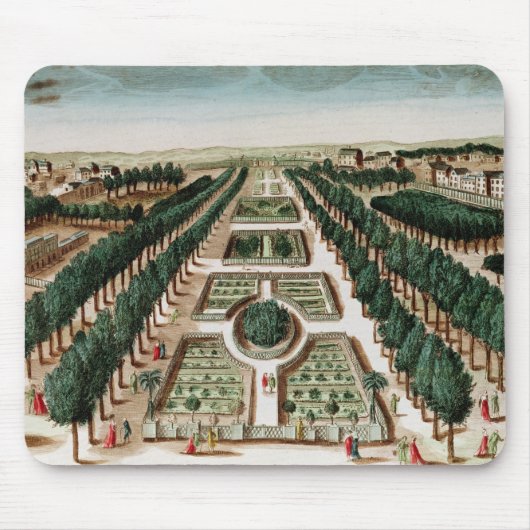 Uitzicht van de Jardin des Plantes Muismat (Voorkant)