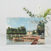 Uitzicht van de Jetty | Joaquín Sorolla (Staand voorkant)