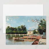 Uitzicht van de Jetty | Joaquín Sorolla (Voorkant / Achterkant)