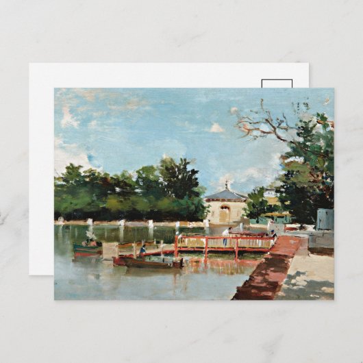 Uitzicht van de Jetty | Joaquín Sorolla Briefkaart (Voorkant / Achterkant)