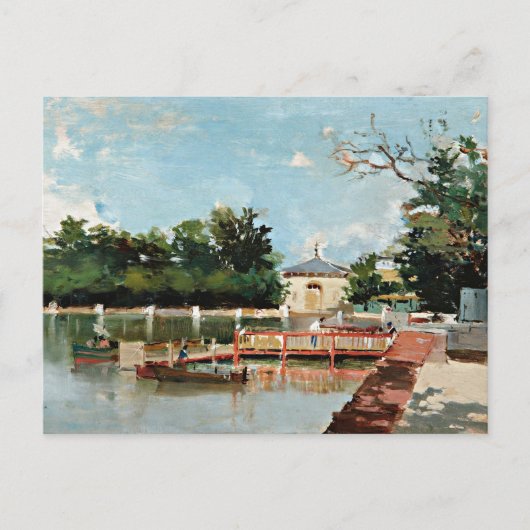 Uitzicht van de Jetty | Joaquín Sorolla Briefkaart (Voorkant)