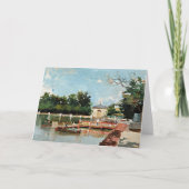 Uitzicht van de Jetty | Joaquín Sorolla Kaart (Voorkant)