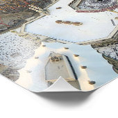 Uitzicht van de Ka'aba, Masjid al-Haram & Mekka Foto Afdruk (Hoek)