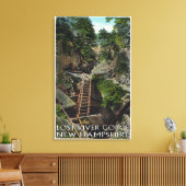 Uitzicht van de kamer van beroep van Plato Canvas Afdruk (Insitu (Woonkamer))