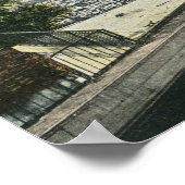Uitzicht van de kanaalboten over het aquaduct poster (Hoek)