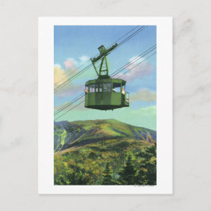 Uitzicht van de kanon Mt Tram Ascending Briefkaart