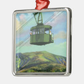 Uitzicht van de kanon Mt Tram Ascending Metalen Ornament (Links)