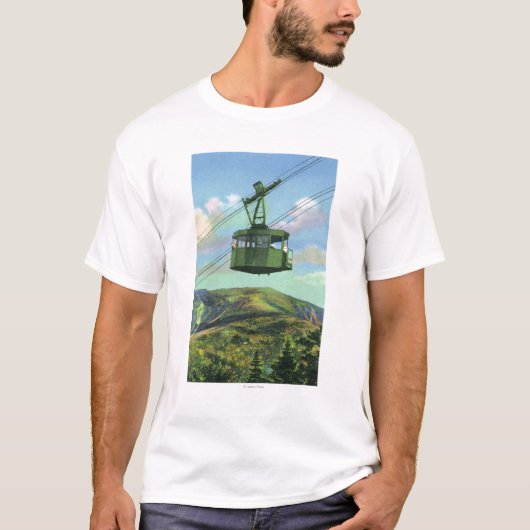 Uitzicht van de kanon Mt Tram Ascending T-shirt (Voorkant)