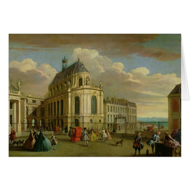 Uitzicht van de kapel van de Chateau de (Voorkant Horizontaal)