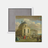 Uitzicht van de kapel van de Chateau de Magneet (Voorkant / Achterkant)
