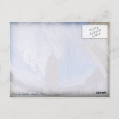 Uitzicht van de kathedraal Basilica, Vilnius Litou Briefkaart (Achterkant)